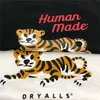 Herr t-shirts 2022 Cartoon Human Made Tiger tee män kvinnor 1 1 högkvalitativ sommar bomull t-shirt japan toppar kort ärm G221118