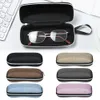 Sunglasses Cases 1 Pcs Zipper Closure Hard Box Eyewear Case Simple Style Portable EVA Reading Glasses Protective Unisex Travel 221119