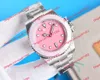 Montre pour homme 116610 montre rose 3135 mécanique automatique cadran de 40 mm lunette en céramique boîtier en acier raffiné 904L montres pour femmes montres pour couples montre-bracelet cochon rose 16618