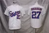 Camisas de beisebol Montreal Expos Camisas de beisebol Andre Dawson Gary Carter Pete Rose Tony Perez Vladimir Guerrero Tim Raines 33 Larry Walker Steve Rodgers