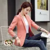 Abiti da donna Blazer ALTA QUALITÀ Fashion Design Blazer Jacket Verde Nero Blu Solid Top Per Office Lady Wear Taglia S-4XL 221119