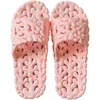 Wote Funny Women Women Bathroom Slippers Home Slippers عشاق جوفاء ناعم أسفل الرجال لطيفًا