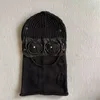 Tasarımcı İki Lens Gözlük Gözlük Beanies Erkekler Örme Şapkalar Kafatası Kapakları Açık Kadınlar Unieseks Kış Beanie Siyah Gri Bonnet Hediye S286G