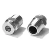 Car Washer 4pcs Pressure Surface Cleaner Nozzle Replacement Thread Type Spray To Water Broom And Undercarriage