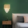 Lâmpadas de parede Lâmpada de madeira led nórdica Deco Maison Arandela Lampara pared Espelho Sala de estar