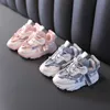 DIMI printemps/automne bébé fille garçons chaussures de Sport mode respirant fond souple enfant baskets 0-3 ans infantile enfant en bas âge 10