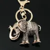 Colgante de encanto mascota afortunada del llavero de elefante vintage bling bolso bolso hebilla de hebilla de joyas de joyer￭a para mujeres2441