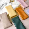 Sunglasses Cases Soft PU Leather Glasses Bag Box Portable Waterproof Pouch Protective Cover Eyewear Storage 221119