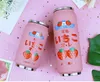 Botellas de agua Creativo Acero inoxidable Japón Jugo Color Caramelo Bebida Latas Termo Portátil Unisex Estudiantes Personalidad Taza de paja de moda 221118