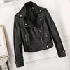 Womens Designer Jackets Woman Coats Autumn Spring Style Slim For Lady Genuine leather Jacket Designer Coat E618