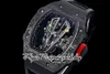 RMF 27-03 Mens assistem real Tourbillon Mechanical Hand Winding preto TPT Todo