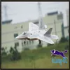 Asa F22 F-22 Raptor Stealth Fighter Epo RC Avião de avião RC Modelo Hobby Toy 64mm EDF JET 4CH PLANHAVE KIT ou PNP2676