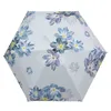 Yada lichtgewicht mini bloem paraplu kleine zak regenachtig vijfvoudig voor vrouwen capsule yd210055 j220722