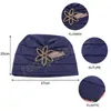 Nuovi gioielli Turbante musulmano per le donne Cappello indiano africano Berretti con fascia elastica vintage Copricapo Cappellino chemio per il cancro