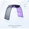 Pulverizador frio LED Pdt Photon Lead Facial Face Steamer Jet Peel 7 cores Light Skins Cuidados Máquina de beleza Terapia fotodinâmica para rejuvenescimento da pele Removedor de acne352