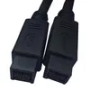 Black IEEE 1394 Firewire 800 à Firewire 800 Cable 9 broches 9pin mâles mâles 10 FT281P7277929