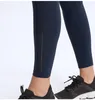 Pantalon féminin capris poches latérales sportives pleine longueur de haute hauteur