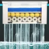 Filtrazione Riscaldamento Acquario Scatola filtro per cortina d'acqua con filtro superiore 3in1 Filtro di circolazione per depuratore d'acqua per acquari a basso livello dell'acqua 221119