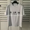 Camisetas de banda de dise￱ador de hombres Fashion Black White White Short Short Letter Patr￳n de letra Tamatina S-XXL