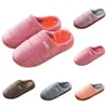 Dames slippers voor dames herfst winter slip op warme schoenen Antislip zacht pluche huis katoenen slippers indoor slaapkamer flip flop J220716