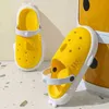 Fashion Shark Shape Slippers For Girl Women Summer Beach Outdoor Cartoon Cute Flat Bottom Toe Slippers Kids Sandals J220716