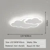 Lustres Nuages Led Lustre Pour Décoration Chambre Chambre D'enfants Lampe Éclairage Intérieur Moderne AC110-220V