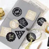 Gift Wrap 45PCS/Pack Vintage Letter Adhesive Stickers Scrapbooking Materials Diary Card Decoration DIY Craft Supplies Sealing Sticker