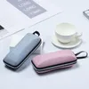 Sunglasses Cases 1 Pcs Zipper Closure Hard Box Eyewear Case Simple Style Portable EVA Reading Glasses Protective Unisex Travel 221119