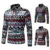 Men's Down Sweater Parkas Stand -Up Stand -Up Stand -Up Pullover Ethnic Style estilo regular z￭per Longsleeeved Sweater Harm Men's Clothing 221119