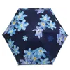 Yada lichtgewicht mini bloem paraplu kleine zak regenachtig vijfvoudig voor vrouwen capsule yd210055 j220722