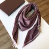 2023 Scarf For Men and Women Oversized Classic Check Shawls Scarves Designer luxury Gold silver thread plaid Soft comfortable Shawl size 140 140CM