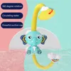 Bath Toys Eleft Elephant Water Spray para crianças Baby Room Tub Tor da torneira Submedora forte Copa infantil Jogo 221118