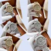 41mm Montre de Luxe Mens Watches Wristwatch حركة ميكانيكية أوتوماتيكية 904L RELOJES CASE SWAROVSKI BABYSBREATH DAIMOND WATCHWATCHES