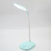 Lampy stołowe AC 5V USB Ładowanie 360 ​​Elastyczna lampa 18leds Książka nocna