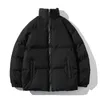 Mens Down Parkas 따뜻한 스트리트웨어면 코트 슬림 남성 재킷 솔리드 바람 방전 패딩 코트 의류 드롭 221118