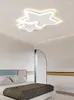 Światła sufitowe Ultra-cienkie lampę minimalistyczną Pokój Studiuj kreatywną osobowość dzieci LED Master Sypial