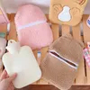 Autre Maison Jardin Dessin Animé Mignon Bouteille D'eau Chaude Chaude Mini Peluche Fille Poche D'injection D'eau Mains Chaudes Sac Portable Sécurité Gadgets Antidéflagrant T221018