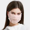 Bandanas 1pc Silk Sunscreen Masker vrouwelijk haar zomer fietsen ademende anti-ultraviolet hangende oor type oogbescherming voor mannen