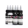 6 Basic Tattoo Ink Colors Set Developed By Tyrrell Bob 1oz Bottle Permanent Beauty Makeup Tattoo Pigment ce