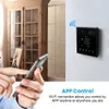 Thermostat WiFi à télécommande intelligente 16a 5a tactile Température du sol chaud ler chauffage électrique chaudière à gaz tuya app 221119