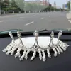 Interieur decoraties autodashboard accessoires decoratie luxe ornament voor vrouwen meisjes parel kunst auto decor creatieve anti-skipmat