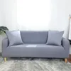 Housses de chaise 2022 Simple Pure Color Wrap Ensembles de canapés complètement confortables