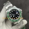 3 Stil Erkekler 41mm Saatler Erkek Tarihi Kermit Yeşil Çerçeve Siyah Dial Blue 904L Çelik VSF Otomatik Cal.3235 Hareket Aydınlık Su geçirmez Saat Saati Bilek Swatches