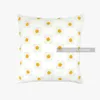 Pillow Nordic Simple Flower Embroidered Cover Three-dimensional Cut Pillowcase Cotton Decorative Covers For Sofa