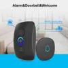 Дверные звонки Towode Wireless System EU Plug 433MHz Home Security Werving Smart Kit 4 Уровневые объемы 32 Музыка Регулируемые 221119