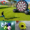 Aktiviteter Sportspel 4m 13ft Uppbl￥sbar fotboll Foot Dart Board PVC Material Single Side Inblatables Shoot Ball Boards Game