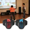 Spelkontroller Benbanden f￶r NS Gamepad Justerbar Elastic Sports Ring Portable Dancing Strap Fit Adventure Feet Accessories