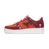 BapeStas Baped Ape Hommes Chaussures de Course Bapesta Cuir Verni Bleu Orange Vert Noir Blanc Pastel Camo Beige Tokyo Hommes Baskets Sport Baskets Plate-Forme Chaussure 36-45