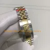 14 Modèle Montre Femme Nouveau Style Taille Moyenne BP Femme Homme 36mm Or Jaune 18K Bracelet Bicolore BPf Cal.2813 Mouvement Automatique Montres Femme