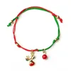 Babbo Natale Bracciale per albero di Natale Elk Bracciale intrecciato